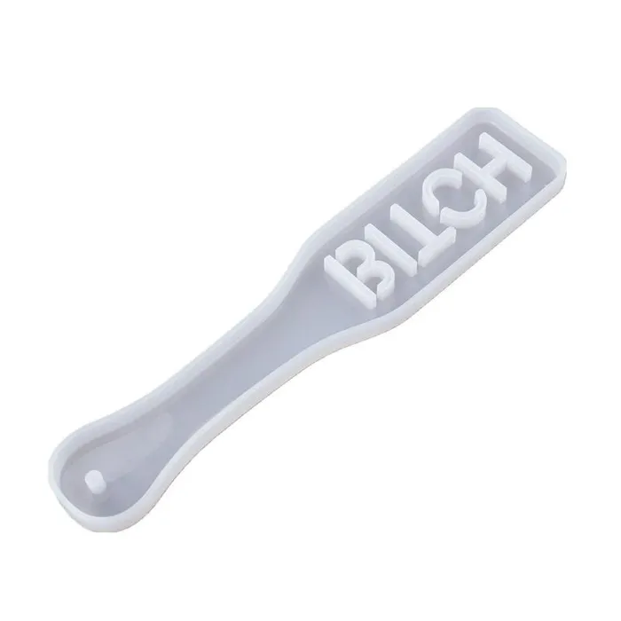 The Kinky Peach Paddle Silicone Resin Mold Female Sex Toys