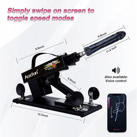 Own Pleasures Automatic Sex Machine Dildo Machine with Bluetooth App Control Female Sex Toys