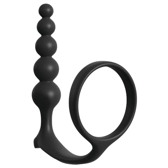 Anal Fantasy AssGasm Cockring Anal Beads Black SD Variations Anal