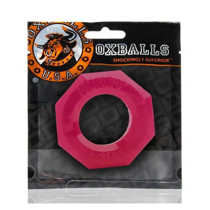 Blue Ox Designs Oxballs Vibrators Oxballshumpx Cockring Hot Pink