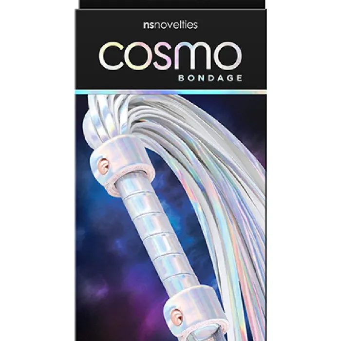 Couples Cosmo Bondage Holographic Flogger NS Novelties