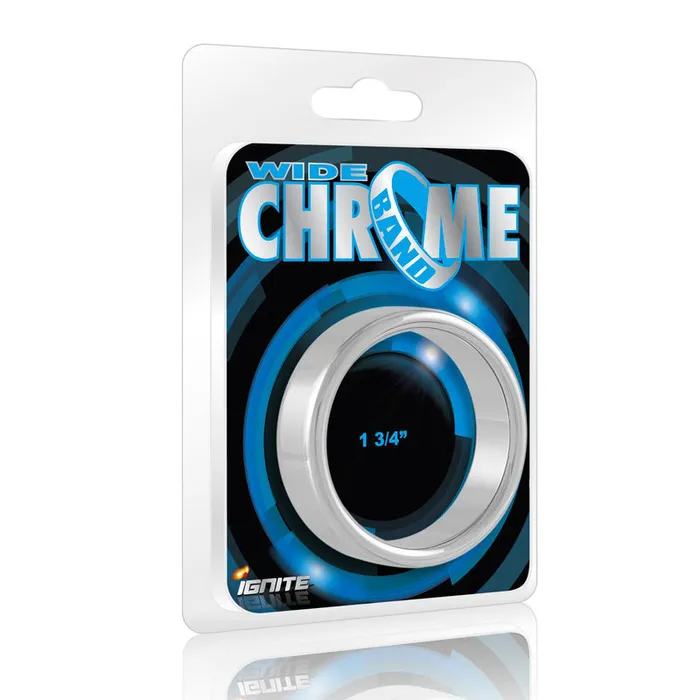 SI Novelties Si Chrome Band Wide 175In44Mm Vibrators