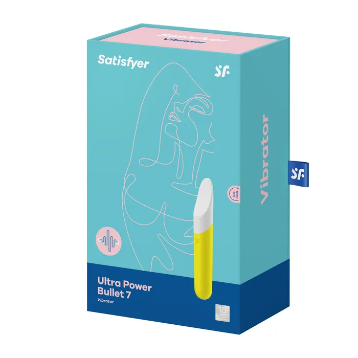 Female Sex Toys Satisfyer Ultra Power Bullet 7 Yellow Female Sex Toys Satisfyer Ultra Power Bullet 7 Yellow