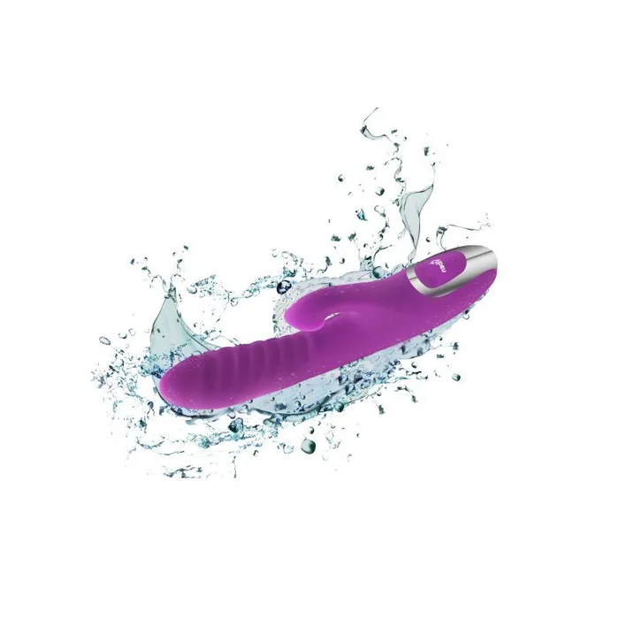 Vibrators Viben Viben Frenzy Suction Rabbit Vibrator Purple