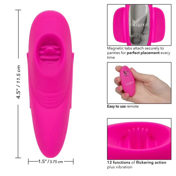 CalExotics Female Sex Toys LockNPlay Remote Flicker Panty Teaser