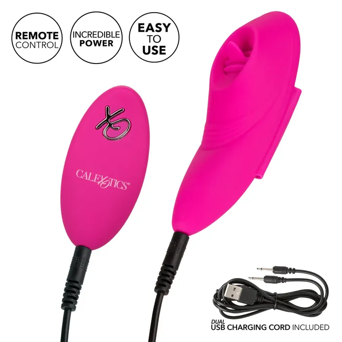 CalExotics Female Sex Toys LockNPlay Remote Flicker Panty Teaser