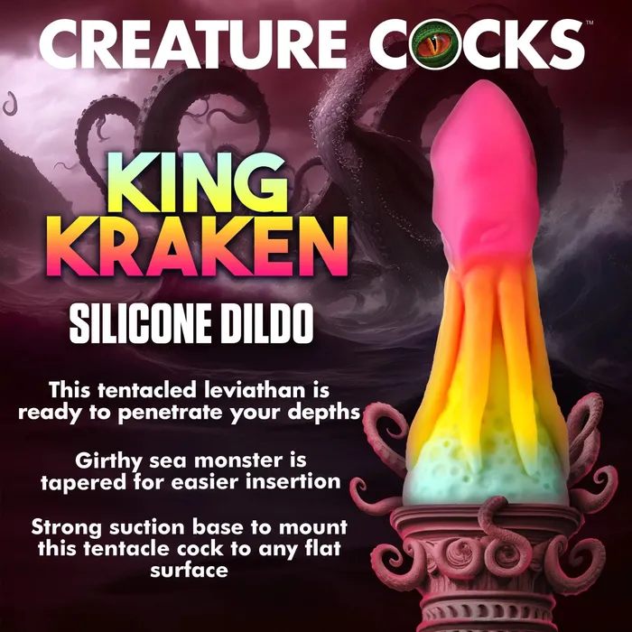 Creature Cocks Dildos Creature Cocks King Kraken Silicone Dildo