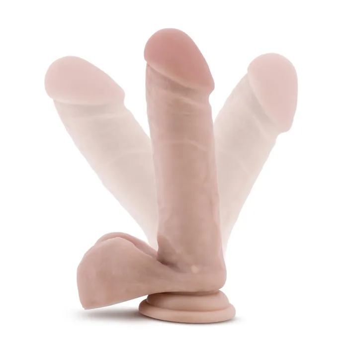 Dildos Blush 8 Inch Dildo With Balls Beige