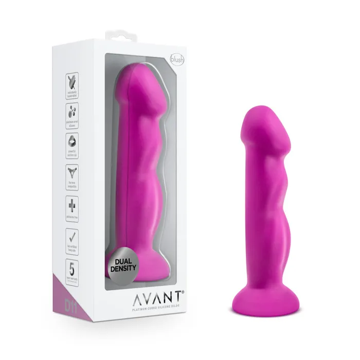 Dildos Blush Avant D11 Suko Violet Silicone Dildo
