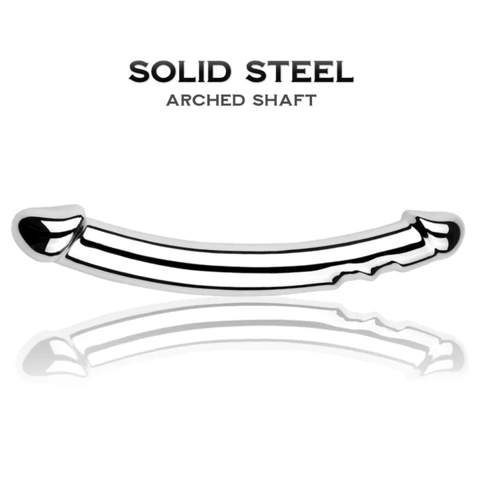 FRISKY BUSINESS SG Oscar and Dildo Stainless Steel Stroker Dildos