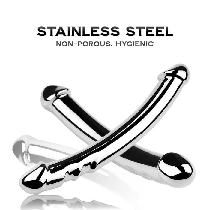 FRISKY BUSINESS SG Oscar and Dildo Stainless Steel Stroker Dildos