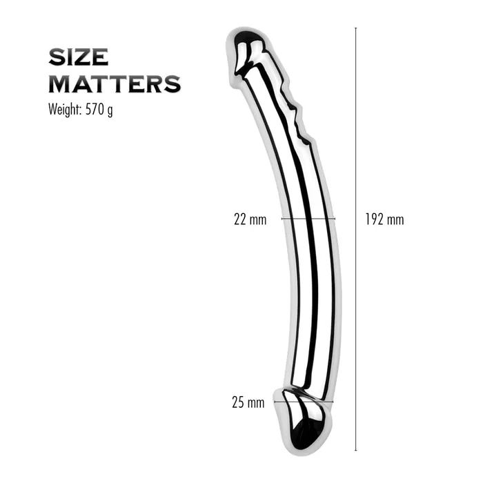FRISKY BUSINESS SG Oscar and Dildo Stainless Steel Stroker Dildos