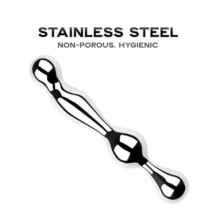 FRISKY BUSINESS SG Oscar and Dildo Stainless Steel Stroker Dildos