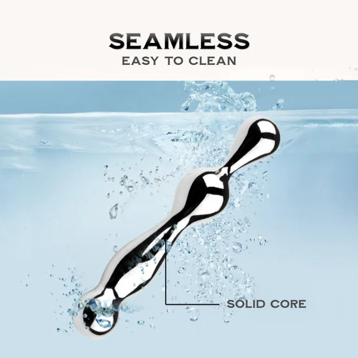 FRISKY BUSINESS SG Oscar and Dildo Stainless Steel Stroker Dildos