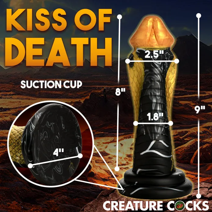 Golden Snake Silicone Creature Dildo XR Brands Dildos