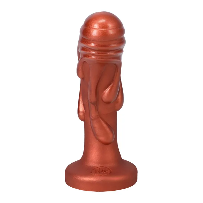 Tantus Magma Textured Silicone Dildo Copper STOCKROOM Dildos