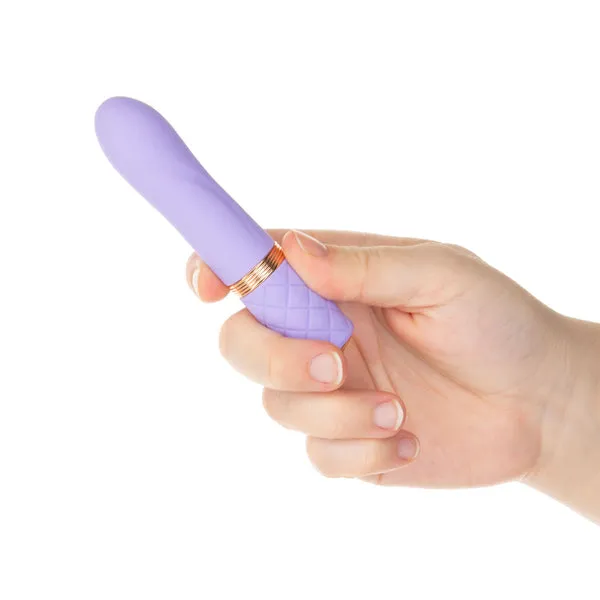 Vibrators Pillow Talk Pillow Talk Flirty Luxurious Rechargeable Mini Massager Purple